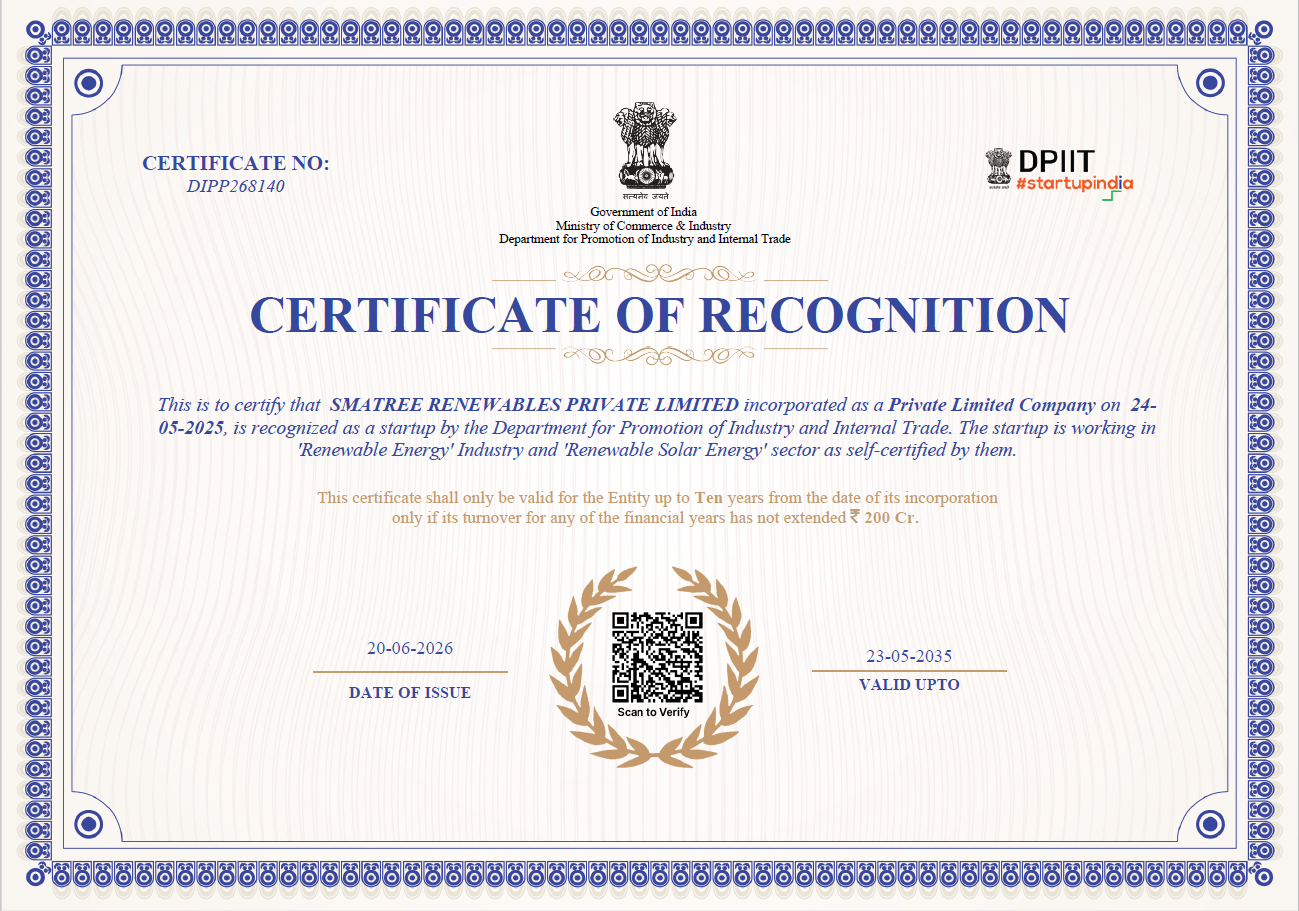 Startup India recognition