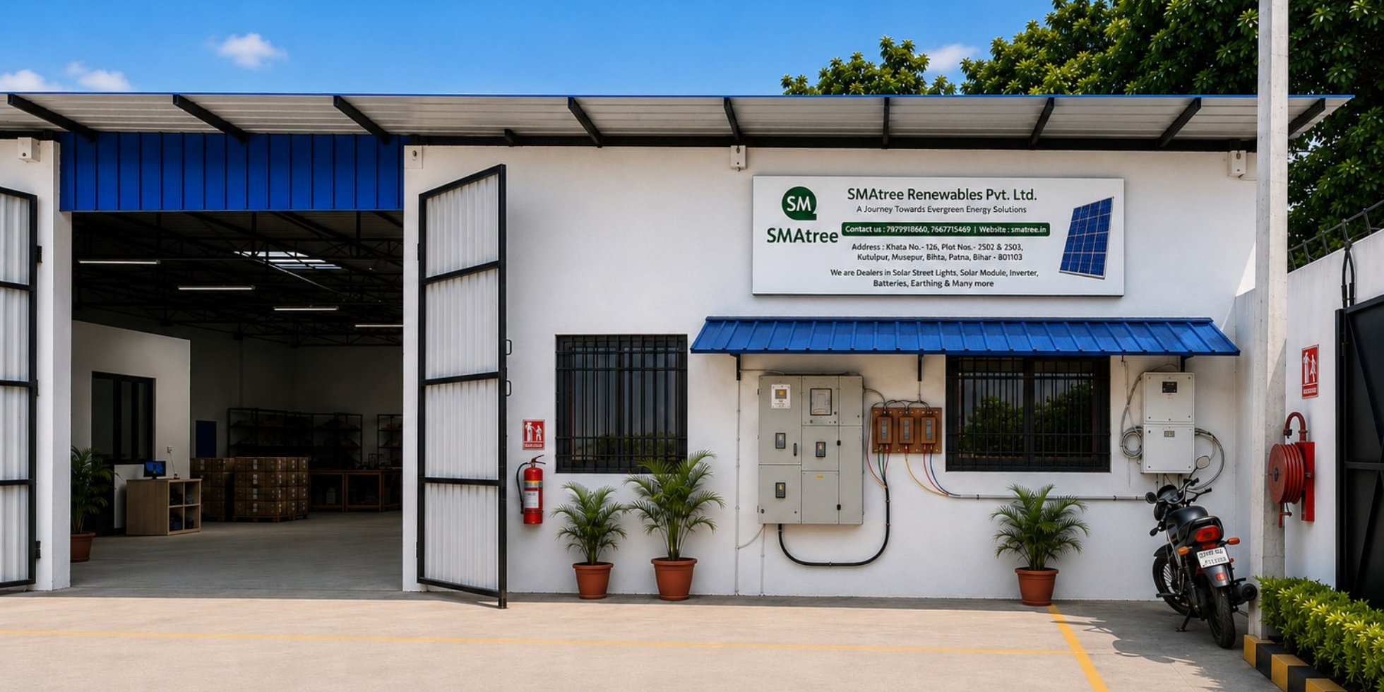 SMAtree solar manufacturing plant